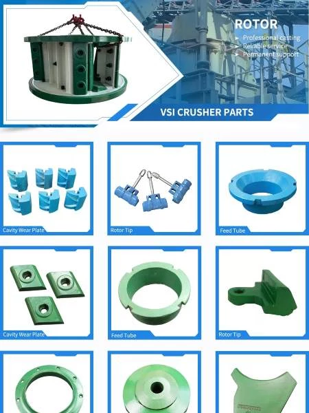 VSI Crusher Parts